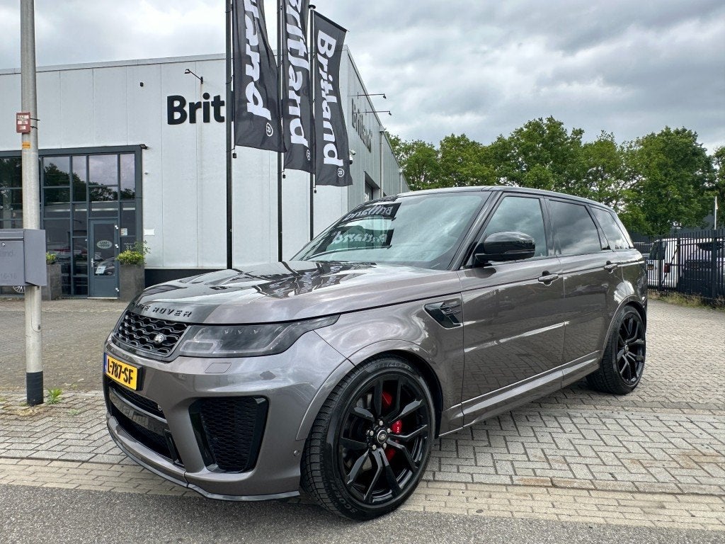 Land rover RANGE ROVER SPORT 5.0 V8 SC 575pk SVR bj2020 *Car, Auto's, Land Rover, Bedrijf, 4x4, ABS, Adaptive Cruise Control, Airbags