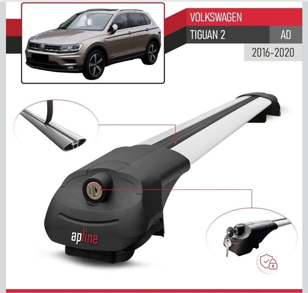 Dakdragers voor VW Tiguan 2 (2016-2020), Ophalen, Zo goed als nieuw