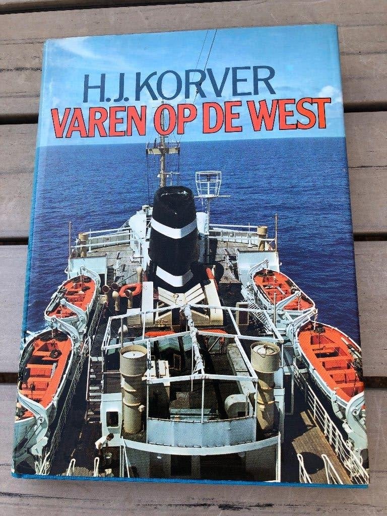 H.J. Korver - Varen op de West (Boek), Ophalen, Zo goed als nieuw, Motorboot of Zeilboot, Boek of Tijdschrift