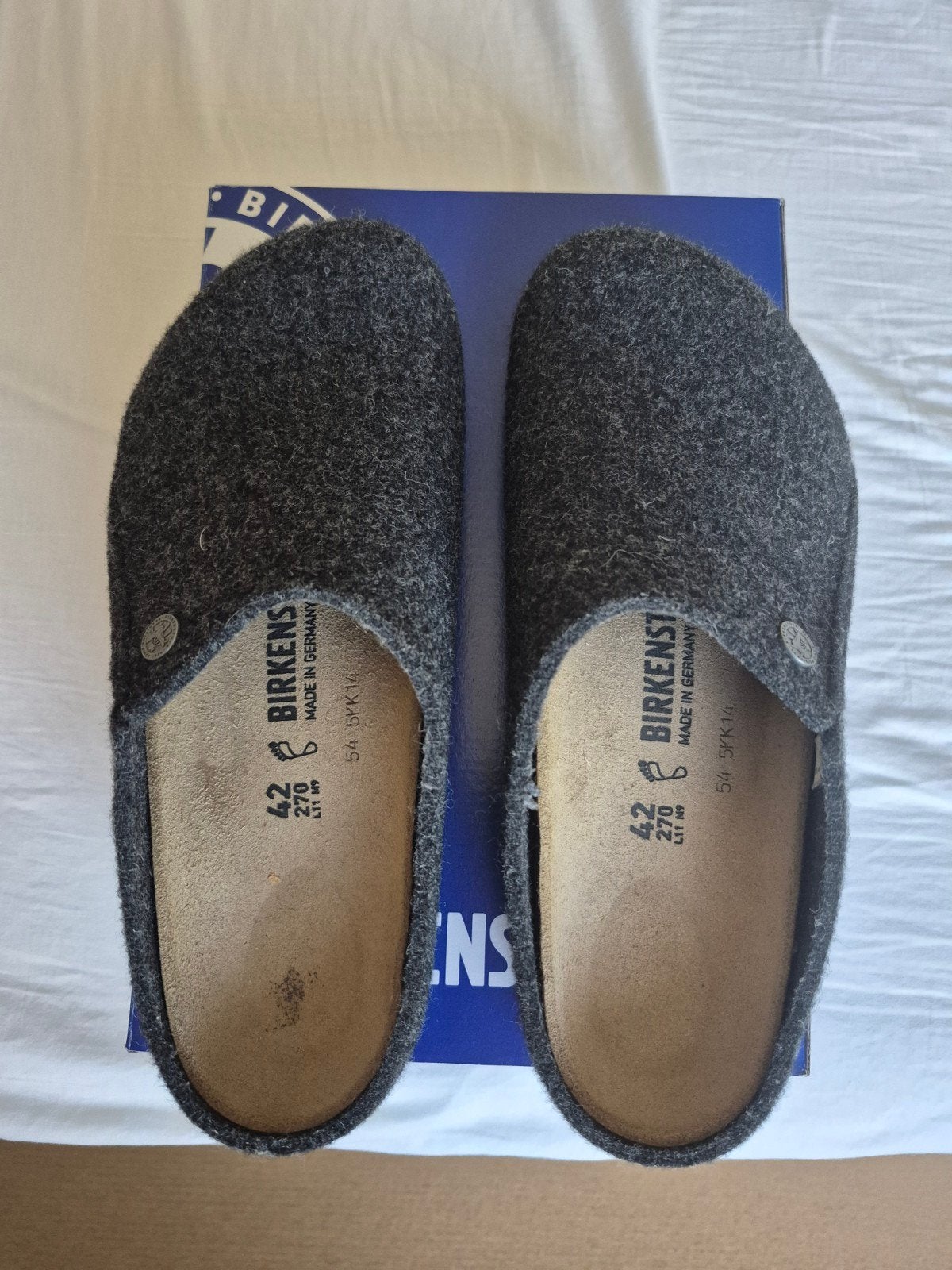 Birkenstock Zermatt Rivet Antraciet - Maat 42, Kleding | Heren, Schoenen, Ophalen of Verzenden, Nieuw, Pantoffels of Sloffen