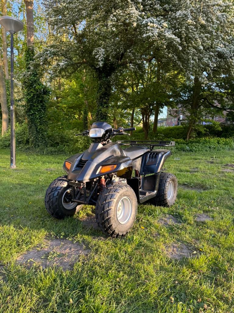 Dinli brommer qaud 2 takt 50cc met kenteken, Ophalen, Gebruikt, 50 cc, Overige typen