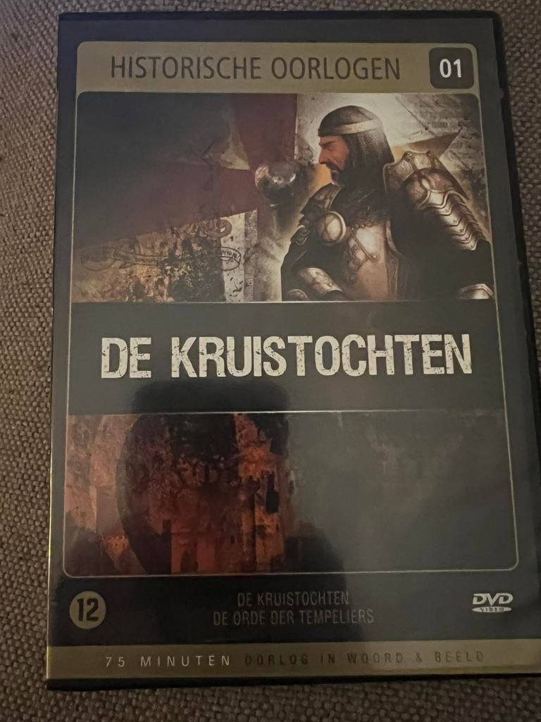 dvd historische oorlogen, De Kruistochten, Cd's en Dvd's, Dvd's | Documentaire en Educatief, Alle leeftijden, Ophalen of Verzenden