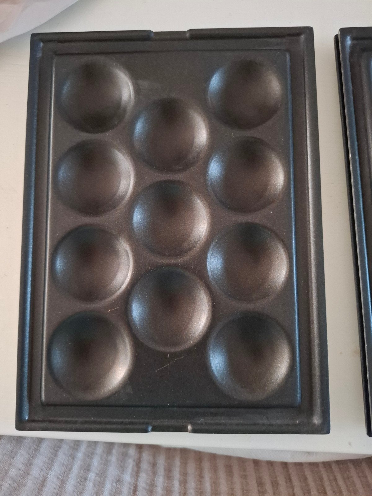Poffertjesplaat en wafelplaat Multi Snack Reverso, Ophalen of Verzenden, Uitneembare platen, Zo goed als nieuw