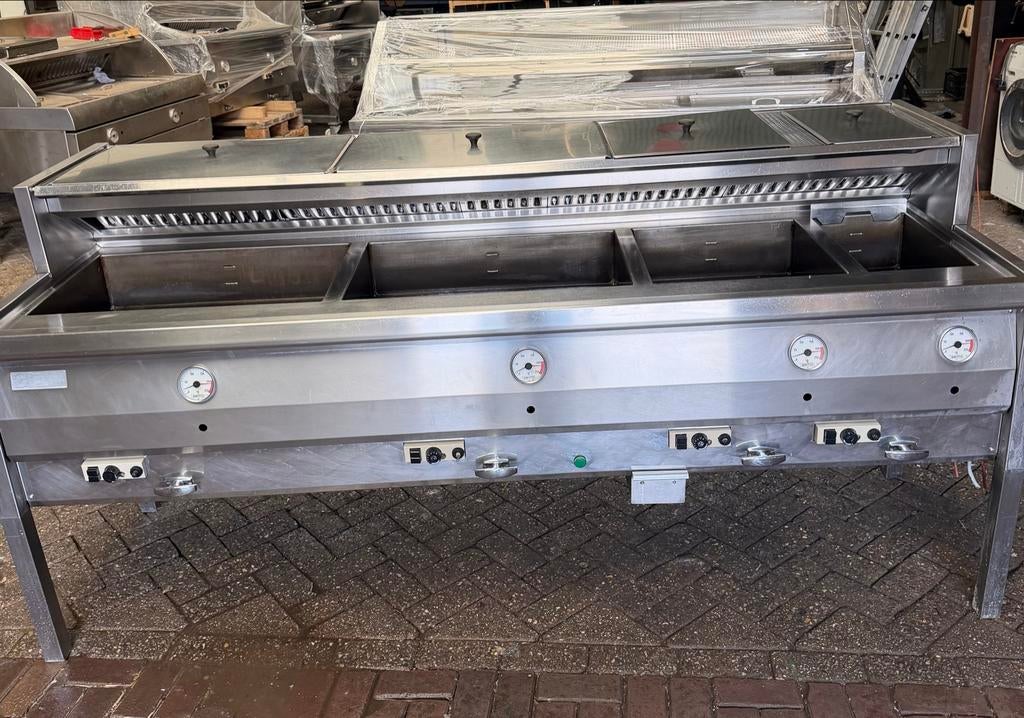 Visbakoven 4 pans.., Zakelijke goederen, Ophalen of Verzenden, Gebruikt, Overige typen