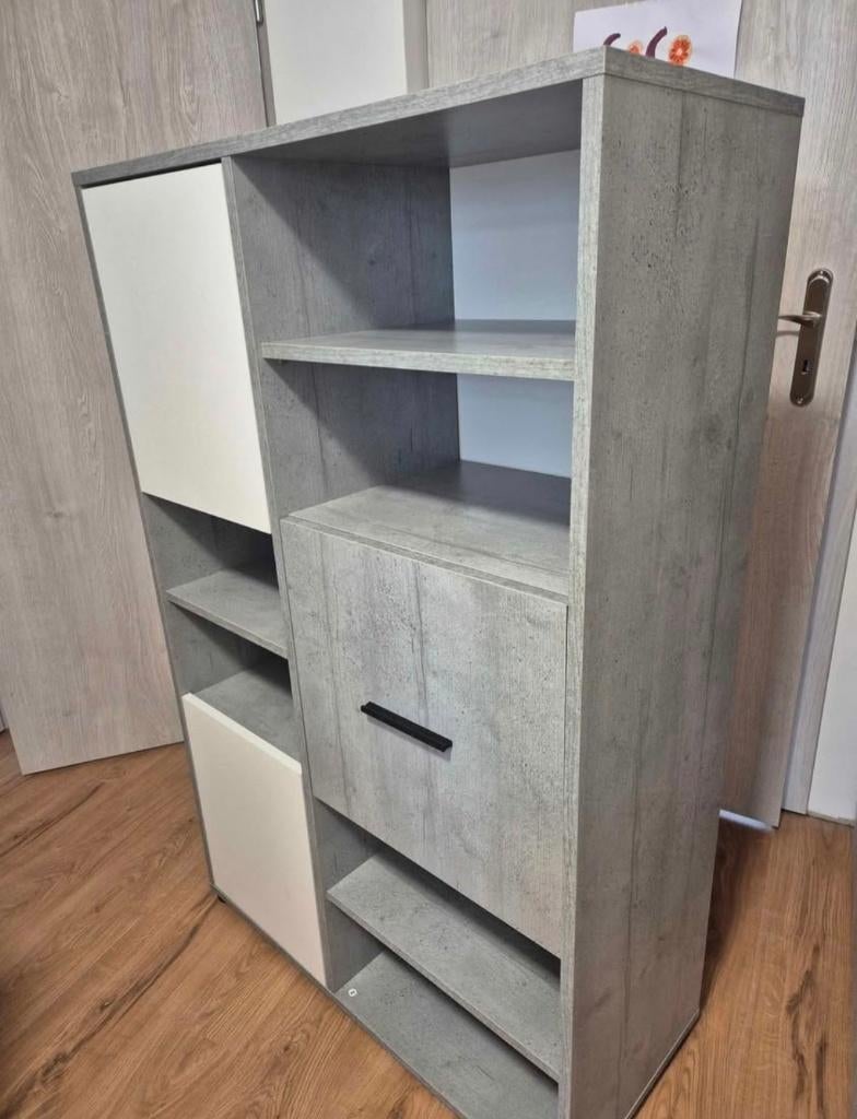 Boekenkast BILLUND, Ophalen, 100 tot 150 cm, 50 tot 100 cm, Zo goed als nieuw