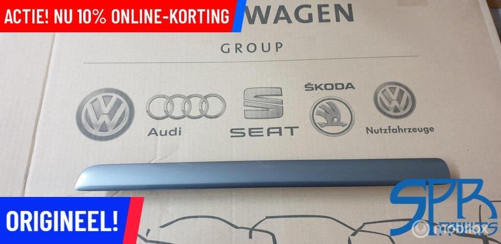 GOLF 7 SIERLIJST STRIP TRIM DASHBOARD Donkergrijs 5G1858418B