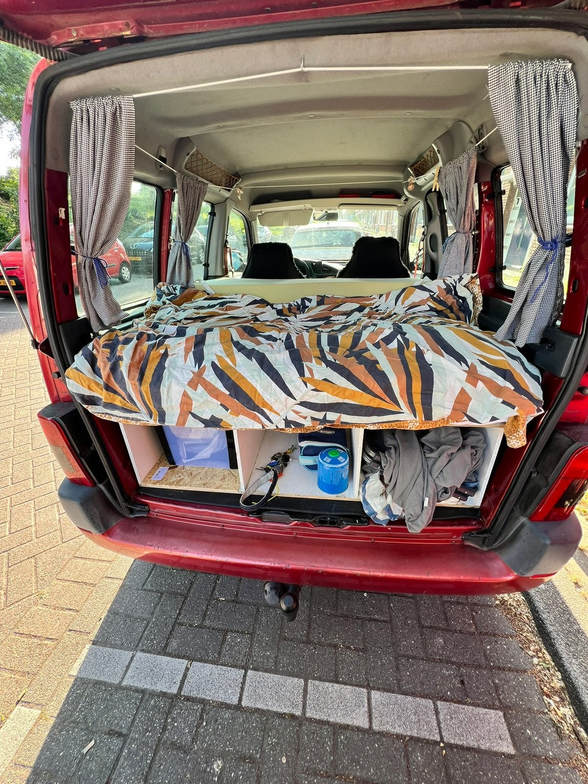 Camperbox Citroën Berlingo - micro camperbox, Ophalen, Gebruikt