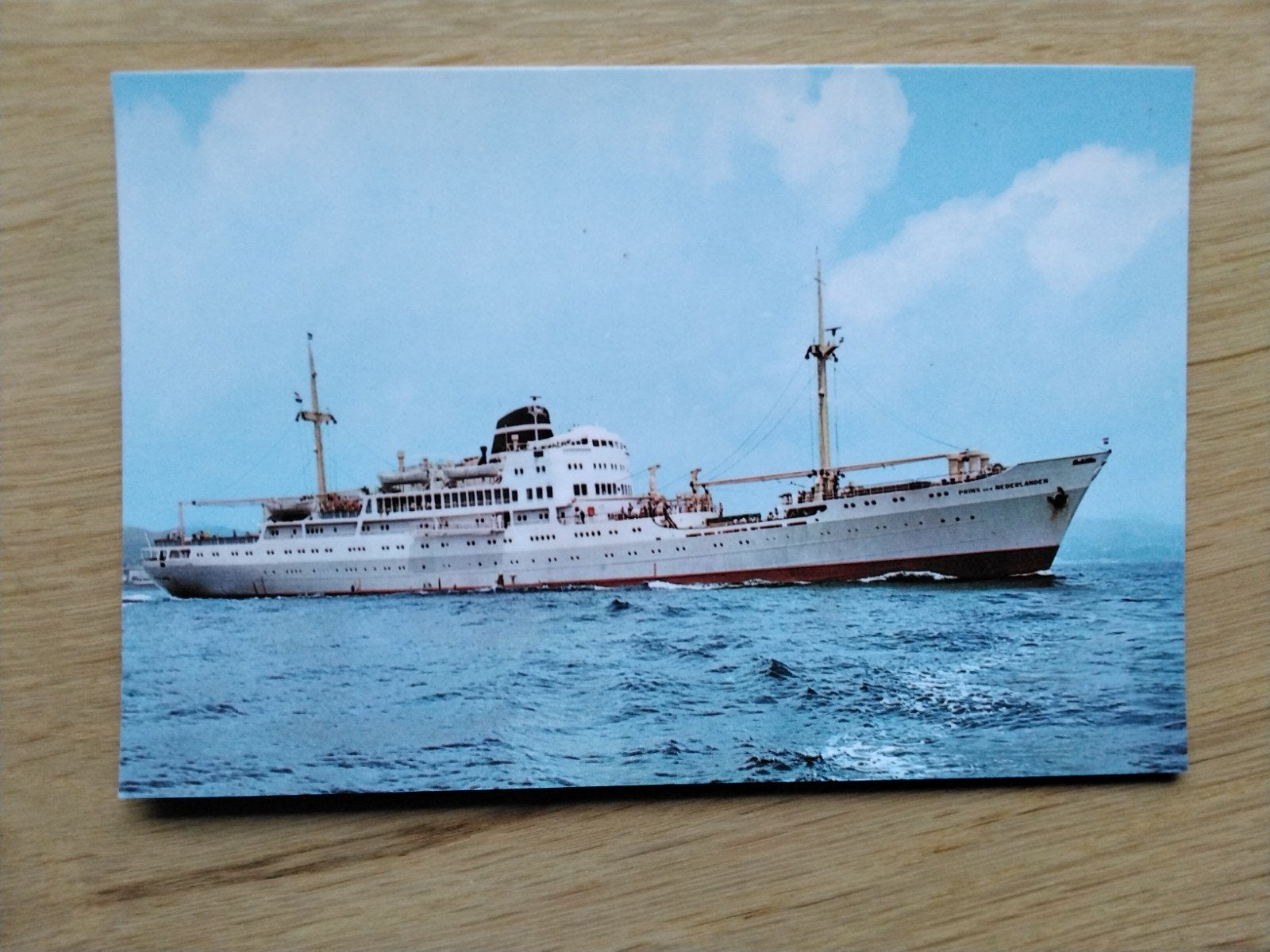 m.s. PRINS DER NEDERLANDEN., Verzenden, Zo goed als nieuw, Motorboot, Boek of Tijdschrift