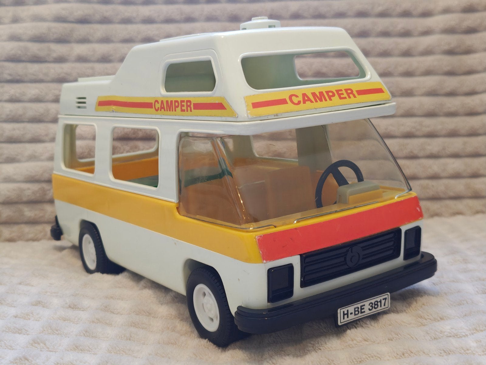 Vintage Playmobil Camper en Caravan uit de jaren '70, Kinderen en Baby's, Ophalen, Gebruikt, Losse onderdelen, Voertuig