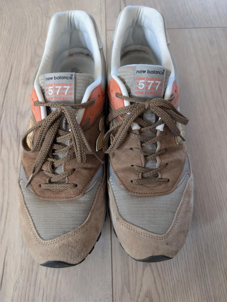 New Balance 577 Sneakers - Maat 47.5, Kleding | Heren, Schoenen, Ophalen of Verzenden, Gedragen, Bruin, Sneakers of Gympen