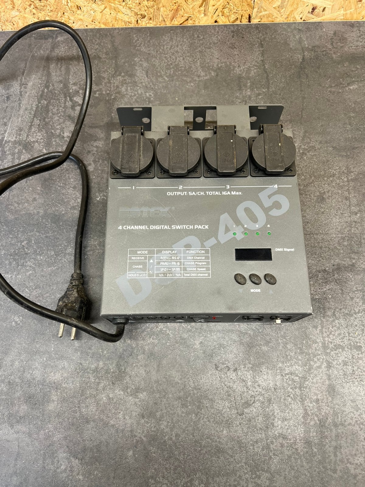 Botex DDP-405 DMX dimmer switchpack, Ophalen of Verzenden