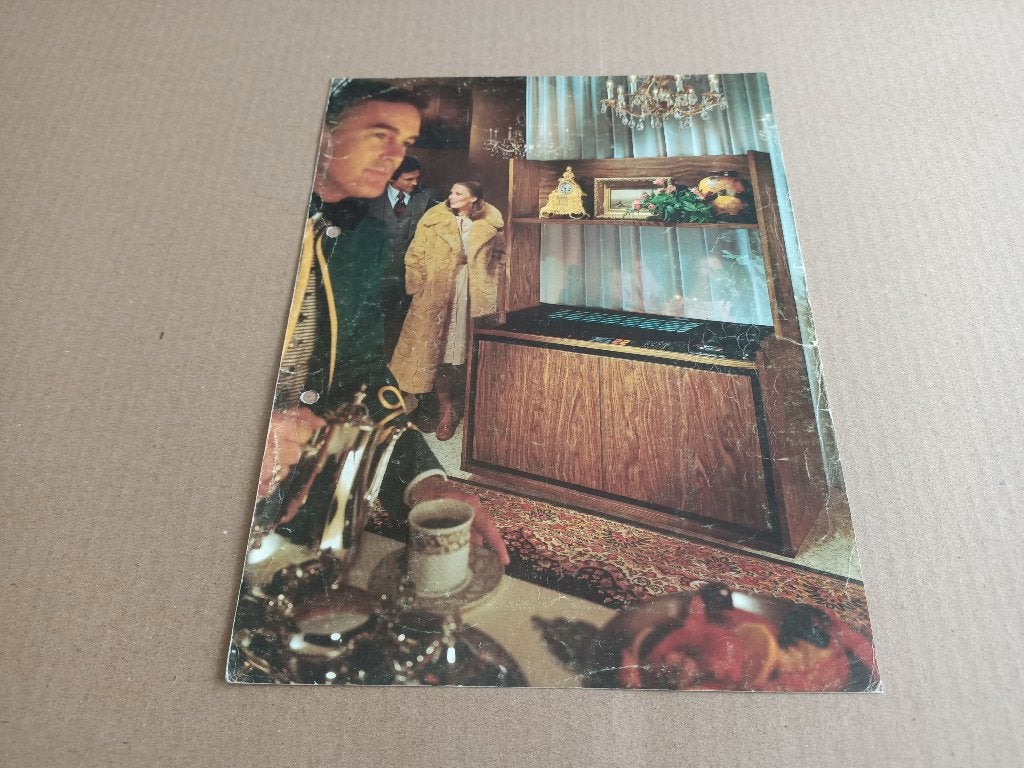 Flyer: Seeburg Hutch (1978) jukebox, Ophalen of Verzenden, Gebruikt, 1950 tot 1960, Seeburg