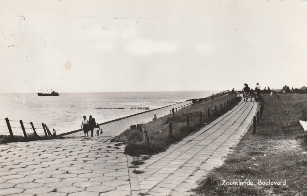 ZOUTELANDE Boulevard 1967, Verzenden, 1960 tot 1980, Gelopen, Zeeland