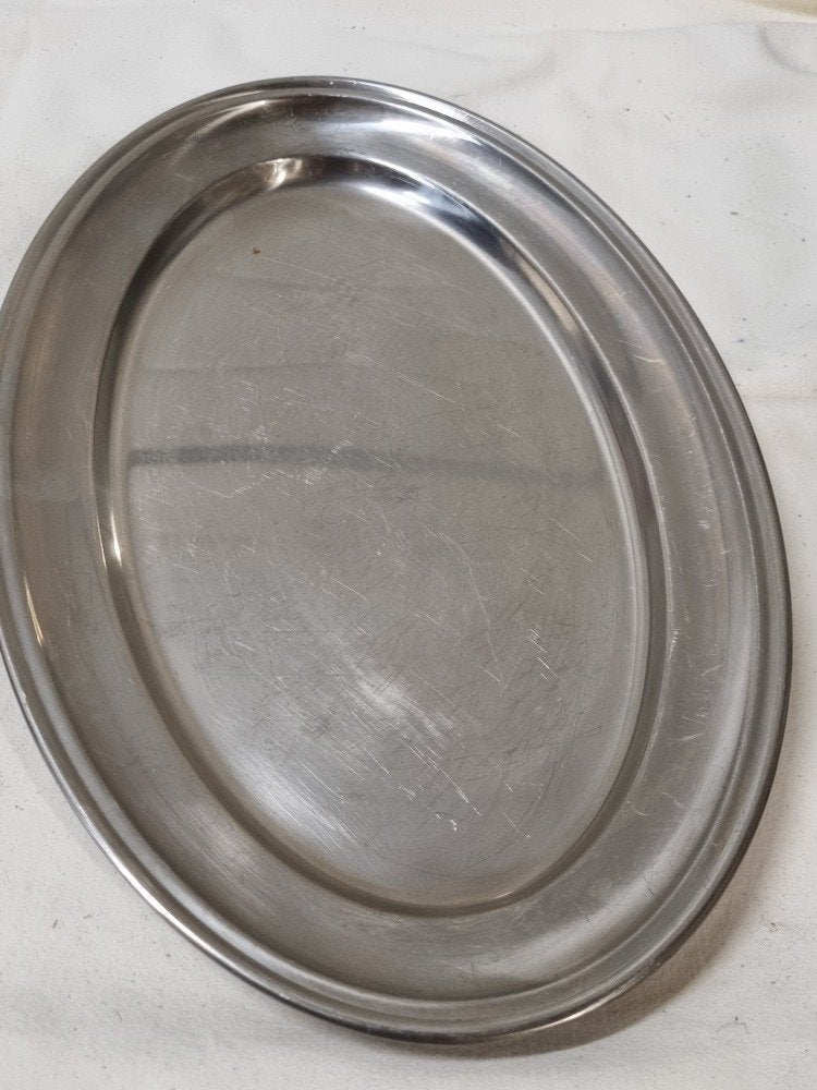 opdekschaal ovaal rvs gero zilmeta, Ophalen of Verzenden, 'T Olde Gre-j, Info@toldegrej.nl, Endepoelstraat 20f Didam