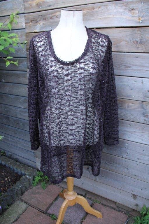 Tuniek bruin Carleoni mt 50 Vaste prijs, Kleding | Dames, Carleoni, Bruin, Maat 46/48 (XL) of groter, Ophalen of Verzenden