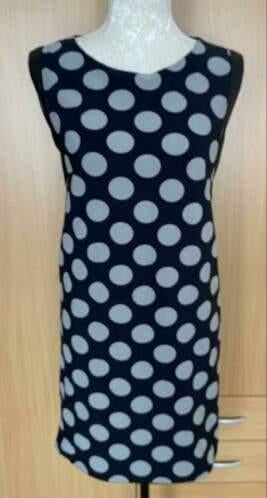 Cassiopee jurk maat L [v], Kleding | Dames, Jurken, Zo goed als nieuw, Maat 42/44 (L), Zwart, Boven de knie, Ophalen of Verzenden