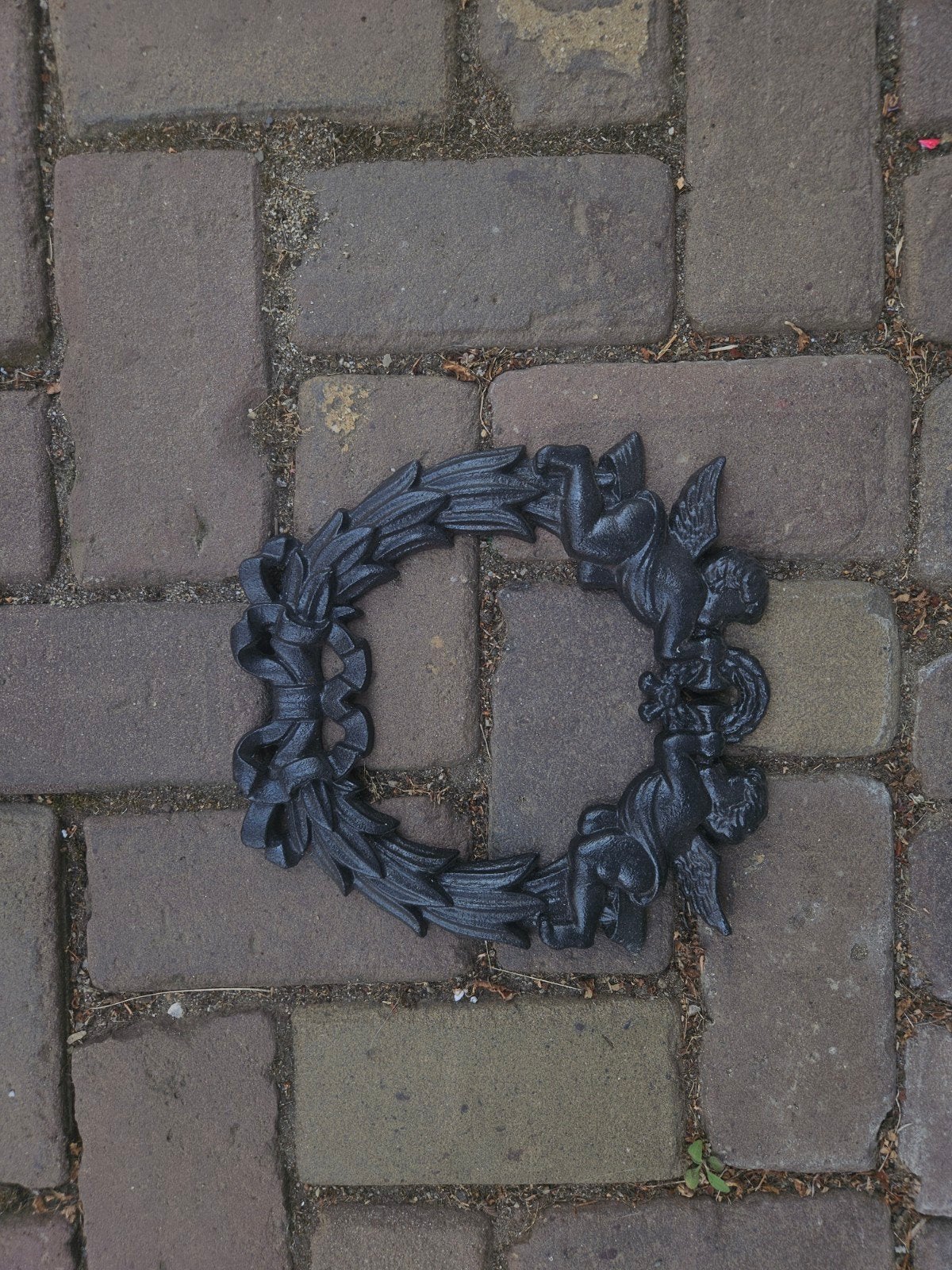Gietijzeren decoratie., Ophalen of Verzenden