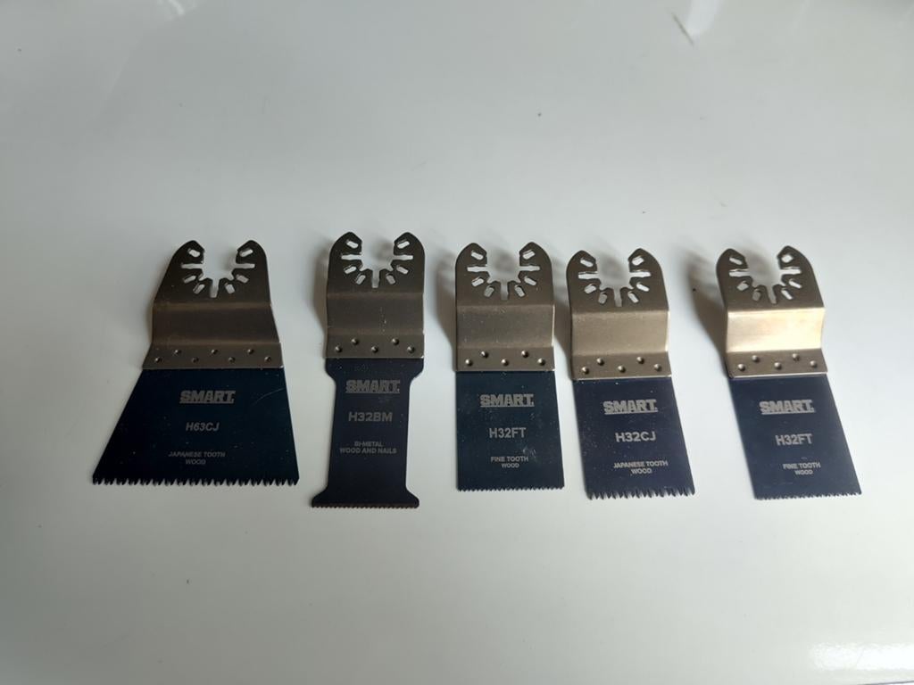 Multi tool zaagjes 5 merk SMART van toolstation, Ophalen of Verzenden, Nieuw