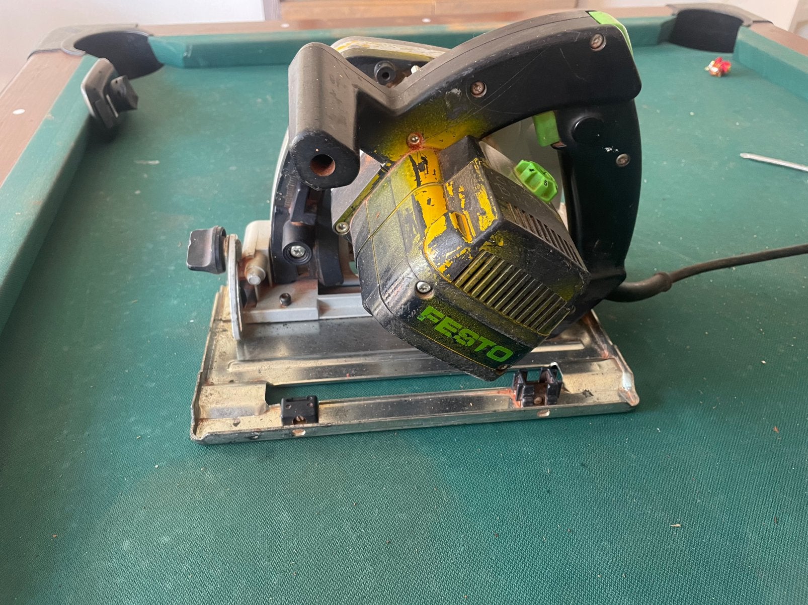 festool ATF55 eb invalzaag zonder geleider, Doe-het-zelf en Verbouw, Gebruikt, Invalzaag, Ophalen of Verzenden, 30 tot 70 mm