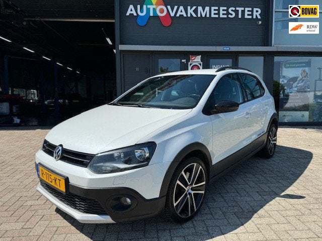 Volkswagen Polo 1.2 TSI Cross Highline CRUISE I NAVI I PDC, Auto's, Voorwielaandrijving, Euro 5, Stof, Zwart