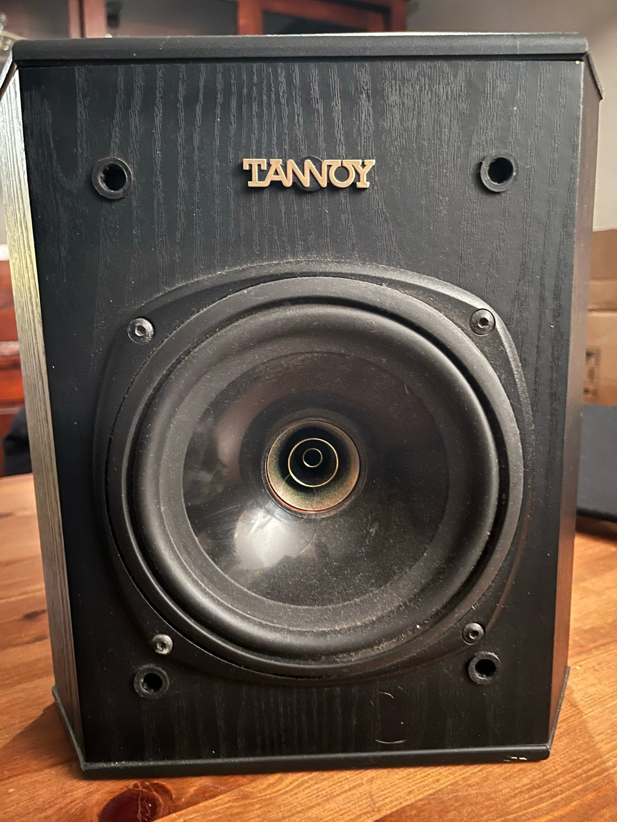 Tannoy 623 centerspeaker - Gebruikt, Gebruikt, 60 tot 120 watt, Geschikt voor surround/home cinema, Center speaker