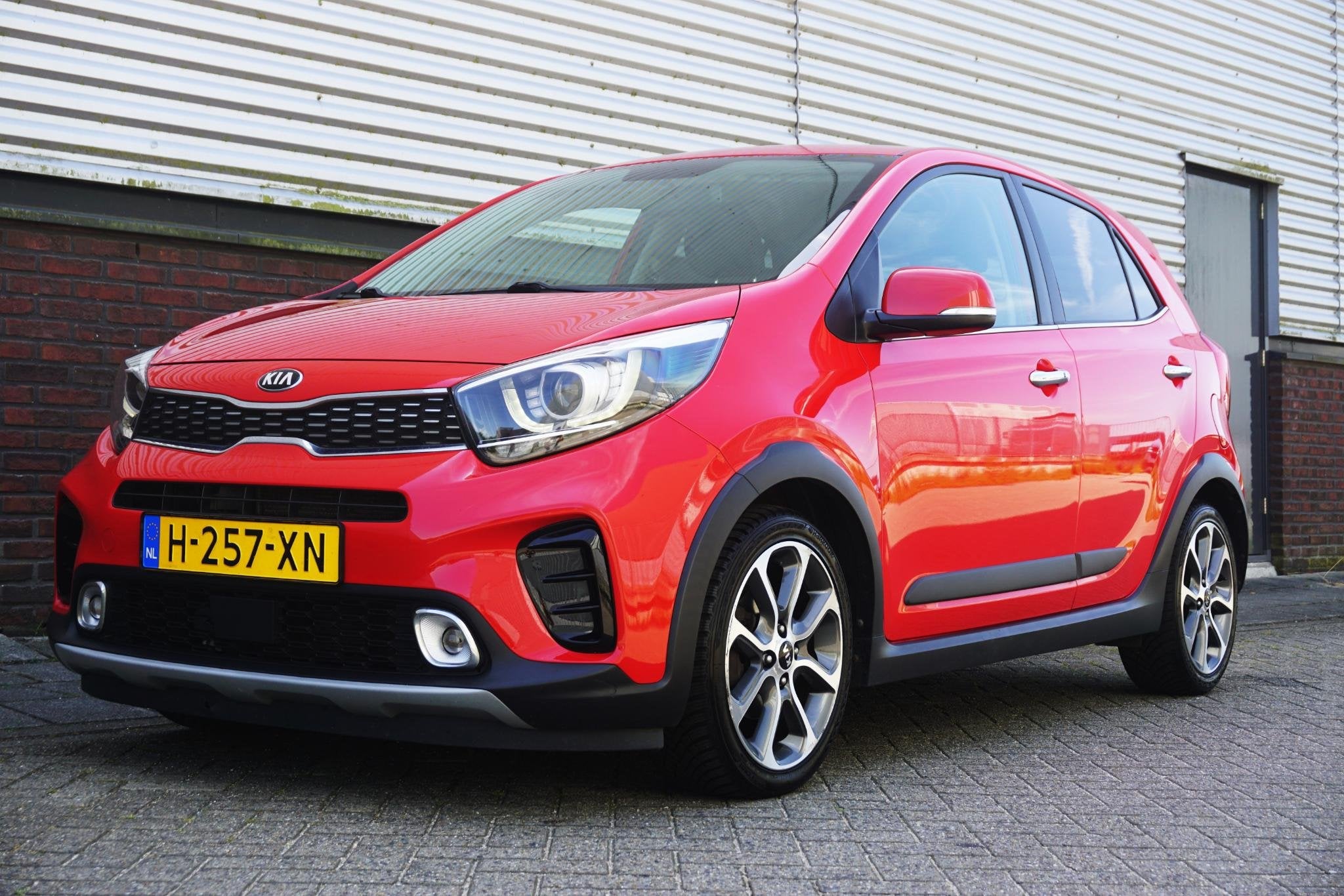 Kia Picanto 1.0 T-GDI 101PK X-Line/Dealeronderhoud/5-persone, Auto's, 101 pk, Gebruikt, 920 kg, Verwarmde buitenspiegels