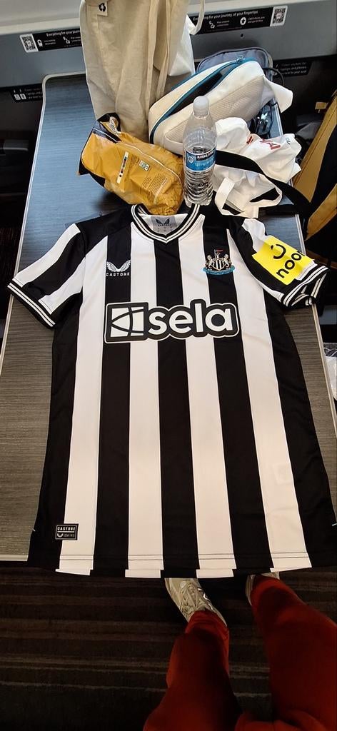 BNWT Newcastle United 23/24 Thuisshirt - Castore - Maat S, Castore, Zwart, Nieuw, Ophalen of Verzenden