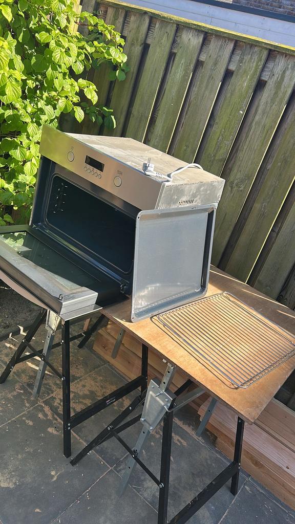 Zanussi Combi oven, Gebruikt, Hete lucht, Oven met grill, Inbouw