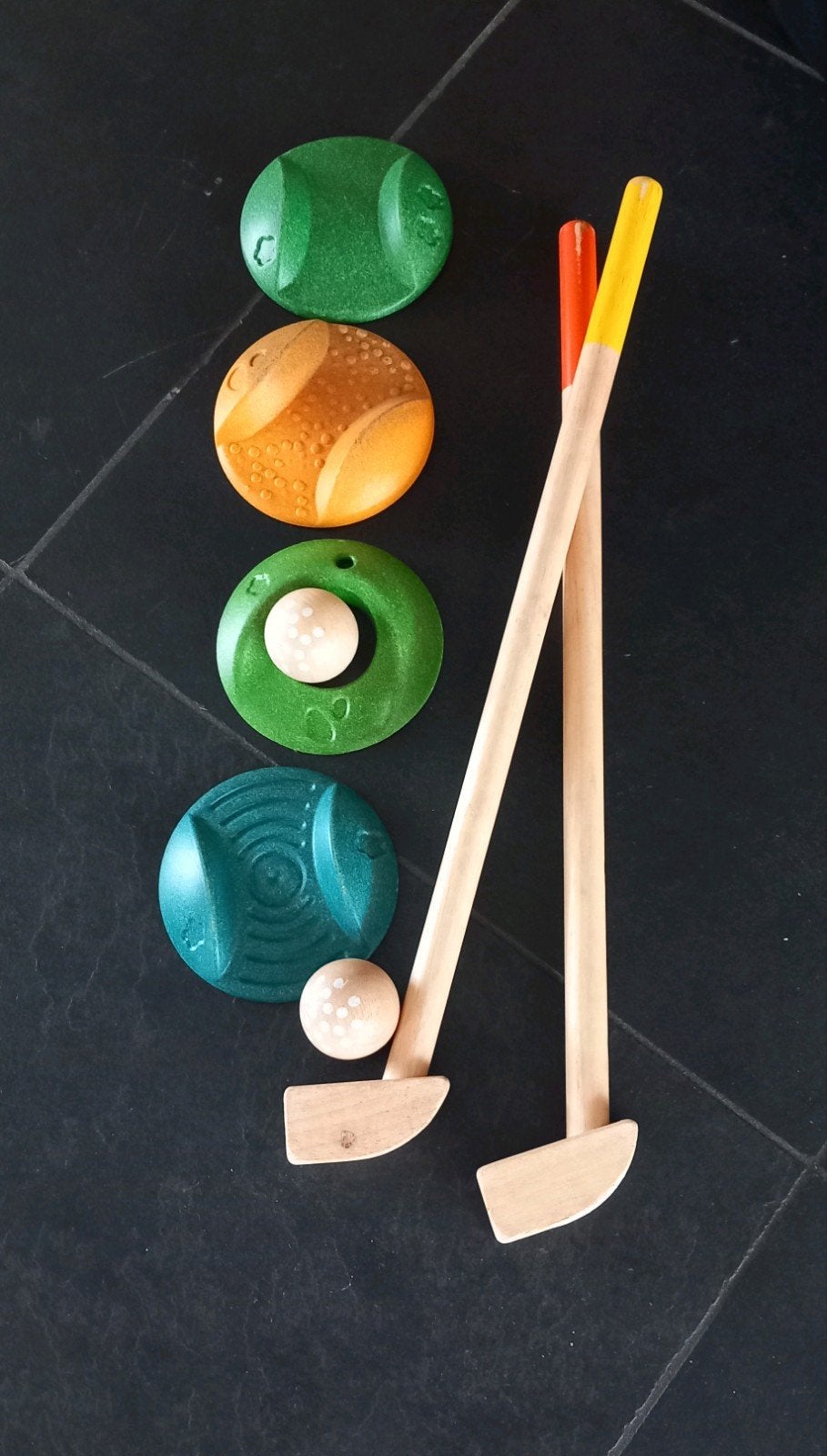 Plan Toys mini golfset met draagzak, Ophalen of Verzenden, Jongen of Meisje