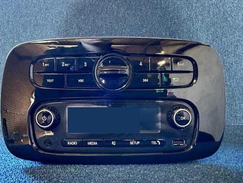 Smart ForTwo Radiosysteem met Front Pianolak Zwart, Gebruikt, -, -, Ophalen of Verzenden