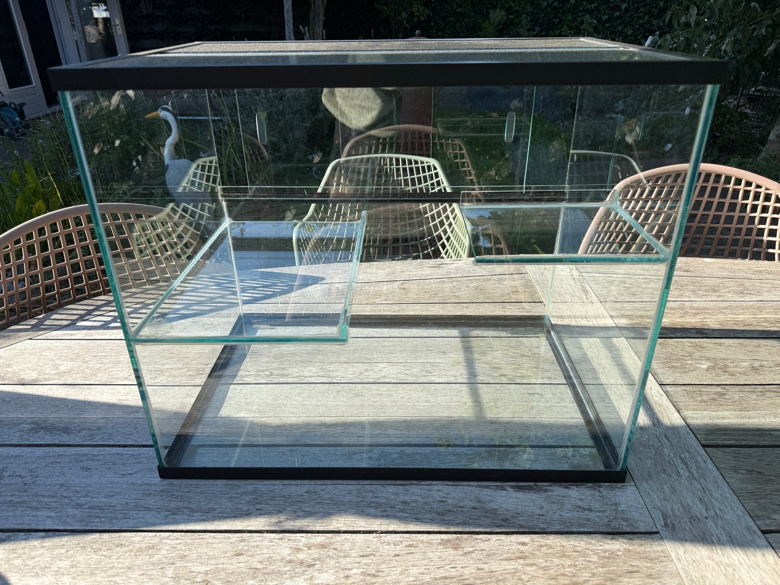 Muizen/gerbil bak/terrarium (60.40,50 lxbxh), Minder dan 75 cm, Zo goed als nieuw, Muis, Hok