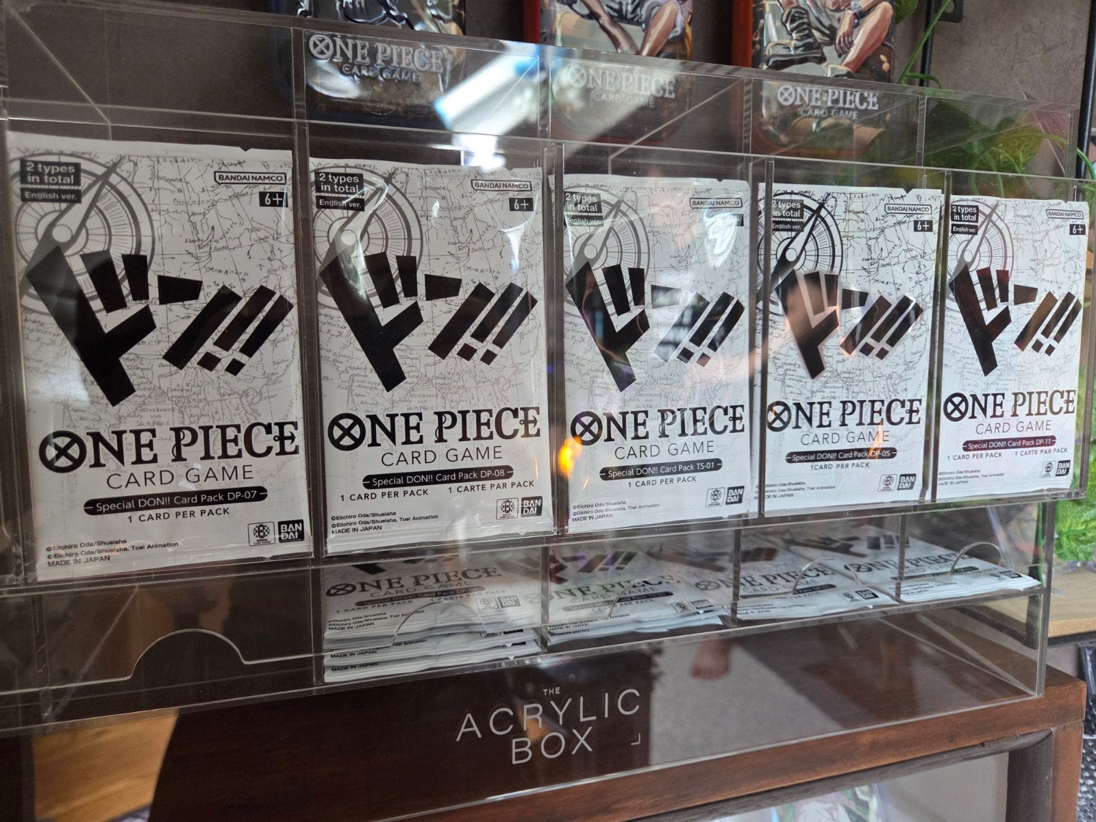 One Piece TCG Don packs, Ophalen of Verzenden, Nieuw