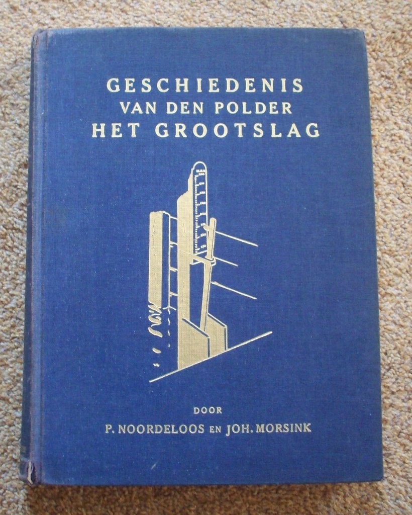 Geschiedenis van de polder het grootslag., Ophalen of Verzenden, Gebruikt