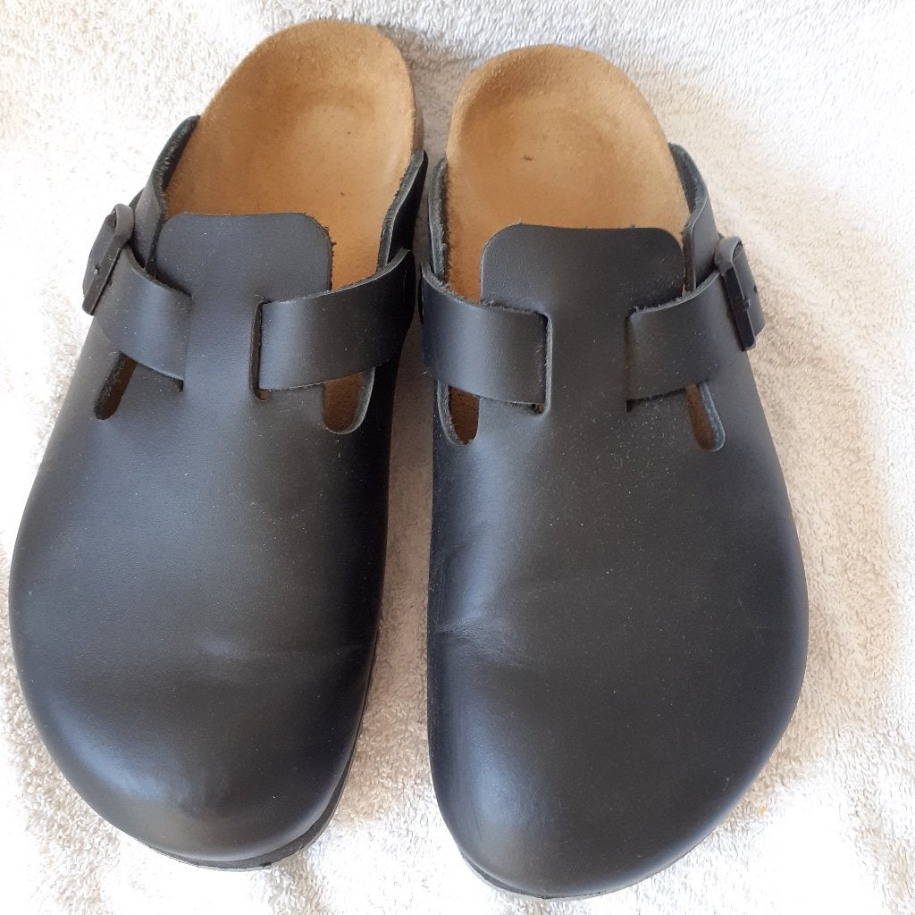 Birkenstock 39 zwart, Zwart, Nieuw, Ophalen of Verzenden, Pantoffels of Sloffen