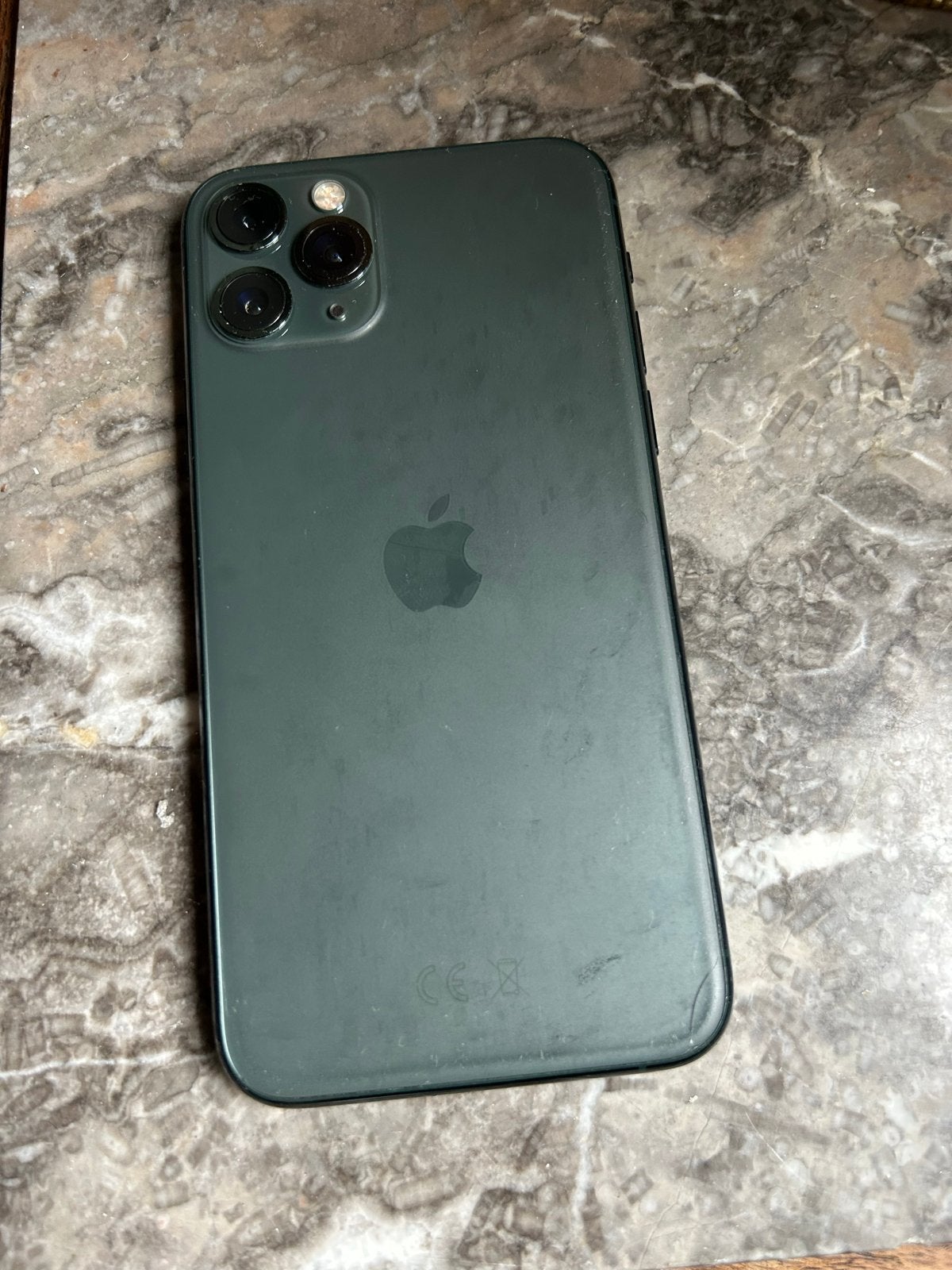 iPhone 11 Pro 64GB - Gebarsten scherm, werkt goed, Ophalen, Zonder simlock, Niet werkend, Zonder abonnement