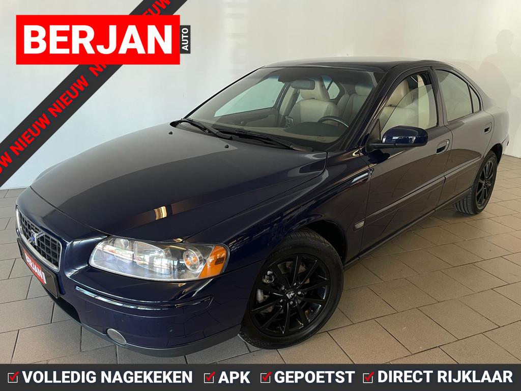 Volvo S60 2.4 Edition II AIRCO ELEK RAMEN CENT VERG VELGEN S, Voorwielaandrijving, Gebruikt, Blauw, S60