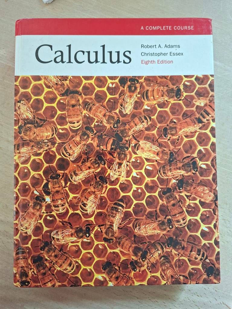 Calculus: A Complete Course - 8th Edition, Zo goed als nieuw, Beta, Robert A. Adams, Christopher Essex, HBO