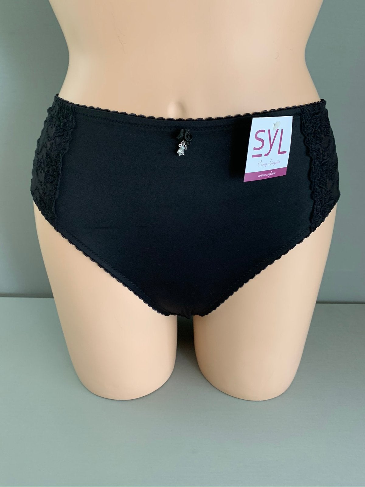 Syl taille slip maat 48 en 54 sita black, Verzenden, Zwart, Slip