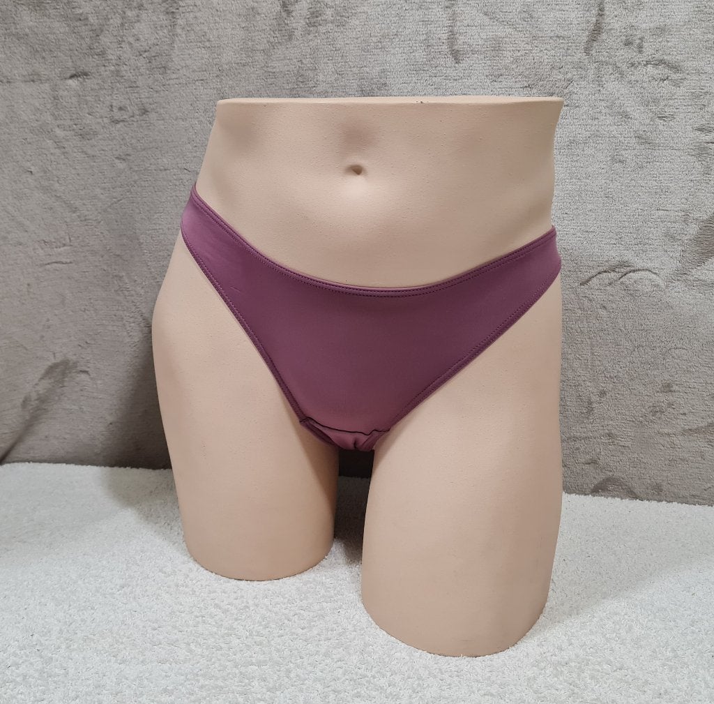 Microfiber String Violet One Size (274), Nicolle_Lingerie, Ophalen of Verzenden, Overige kleuren, String