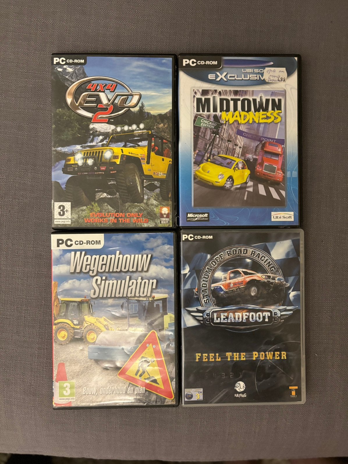 Pc games, Ophalen, Gebruikt, Overige genres, 1 speler