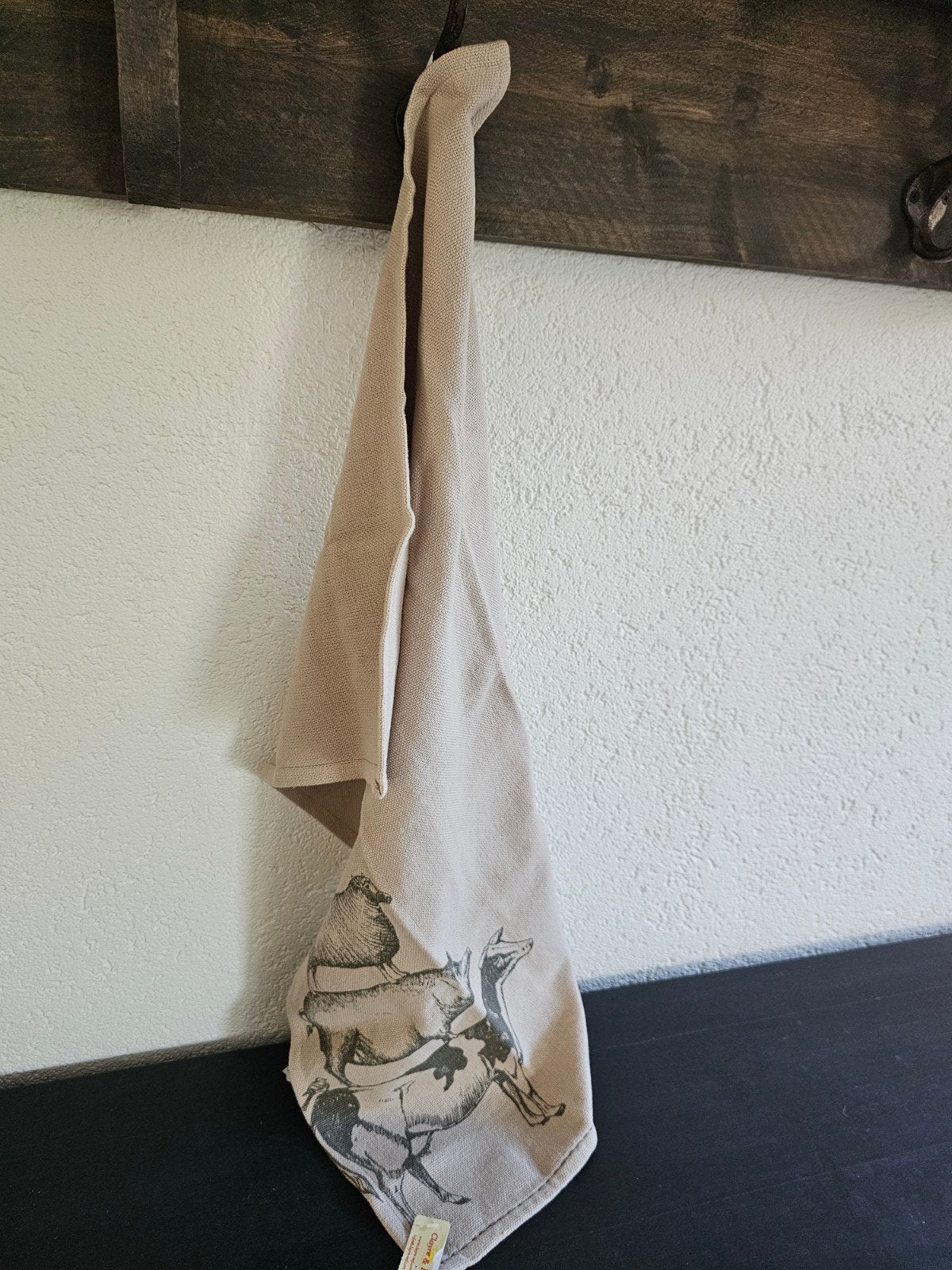 Clayre & Eef theedoek met dierenprint - Nieuw, Overige typen, Nieuw, Overige materialen, Overige merken