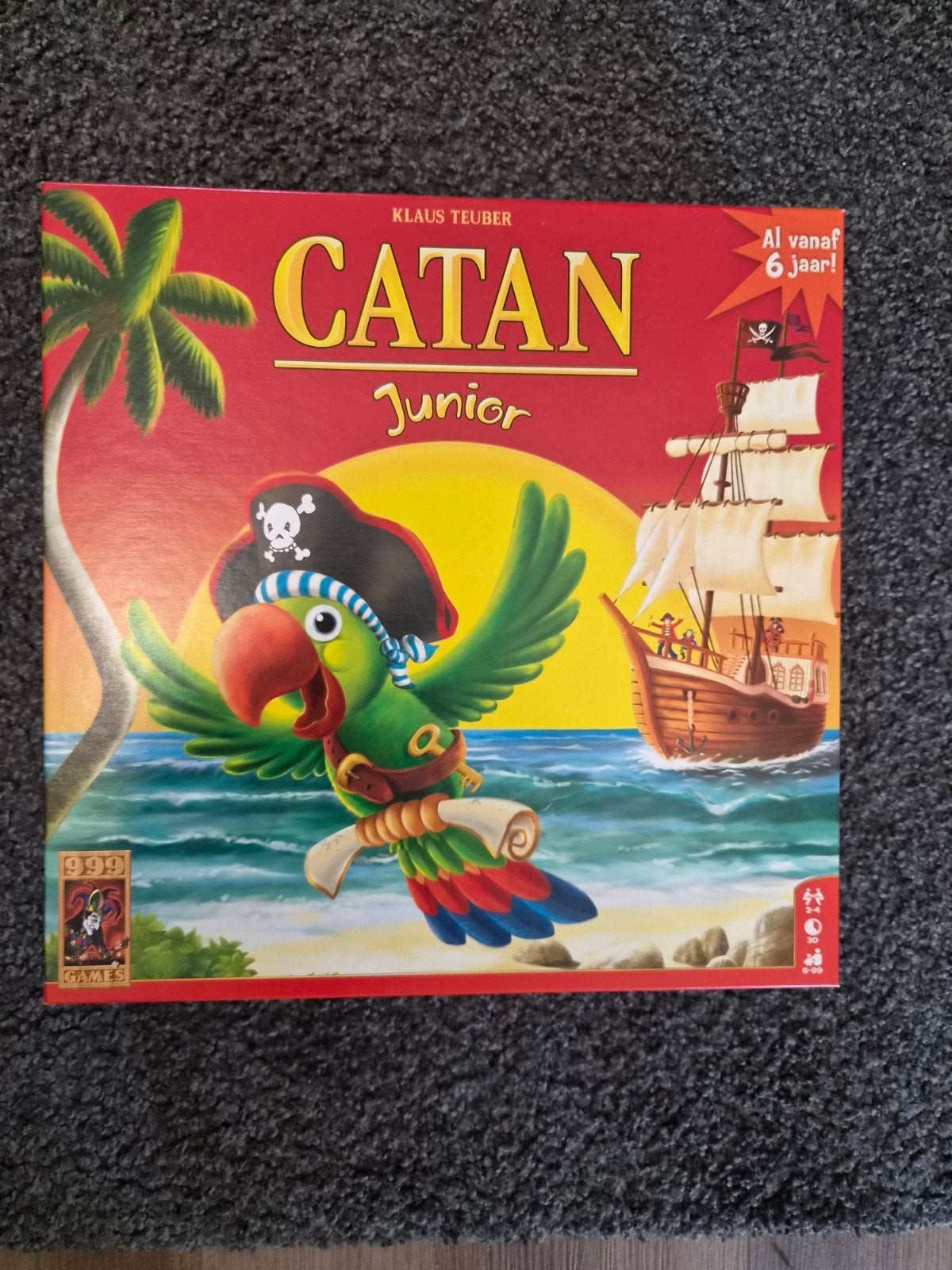 Catan Junior Bordspel, Drie of vier spelers, Ophalen of Verzenden, Zo goed als nieuw, 999 Games