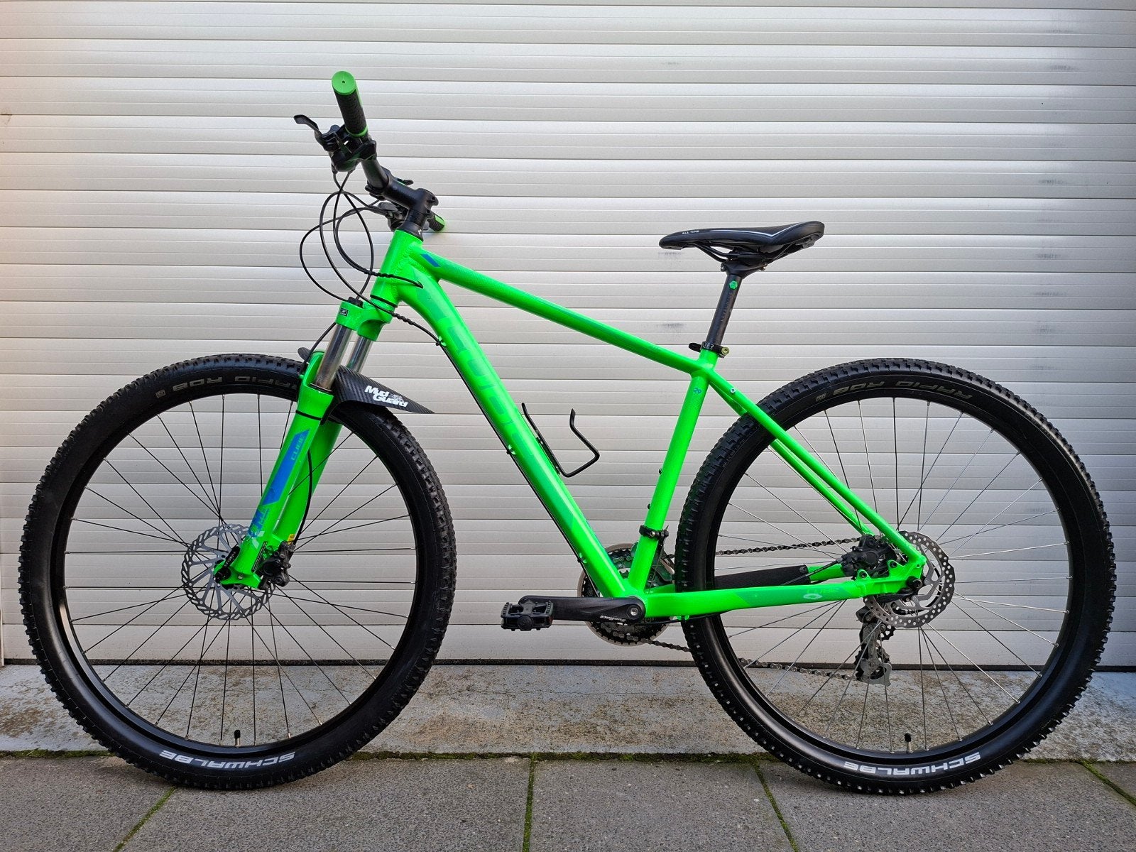 Zeer nette 29" Cube Aim SL - Maat L - 3x8. versn (nagekeken), Gebruikt, Hardtail, Heren, 45 tot 49 cm