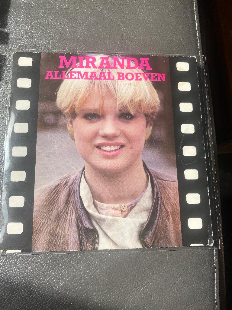 Miranda : Allemaal Boeven ( single vinyl), Cd's en Dvd's, Ophalen of Verzenden, Gebruikt