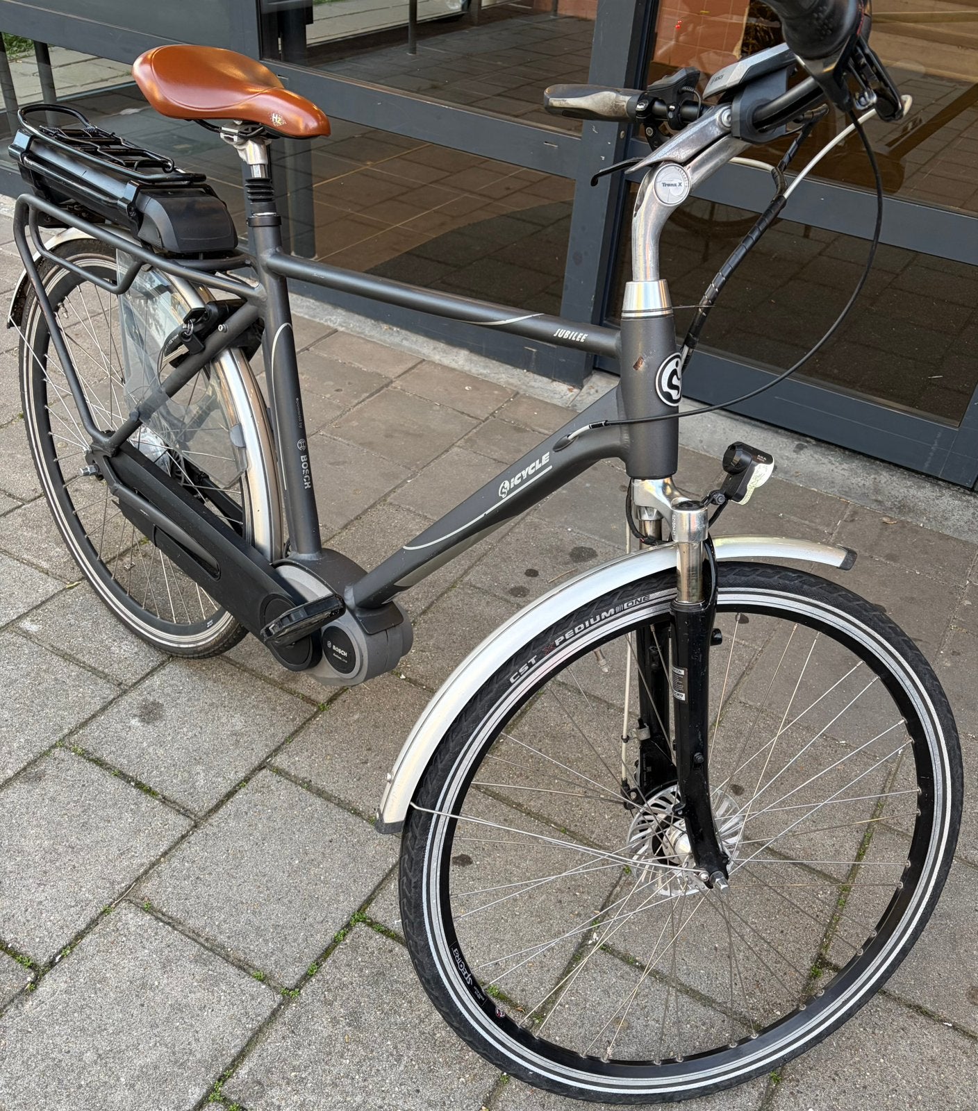 Elektrische fiets ICYCLE Bosch motor, Fietsen en Brommers, Ophalen, Zo goed als nieuw, Overige merken