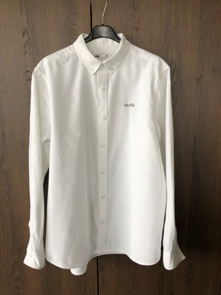 Tokyo Laundry overhemd, maat L, Kleding | Heren, Verzenden, Wit, Tokyo Laundry, Halswijdte 41/42 (L)