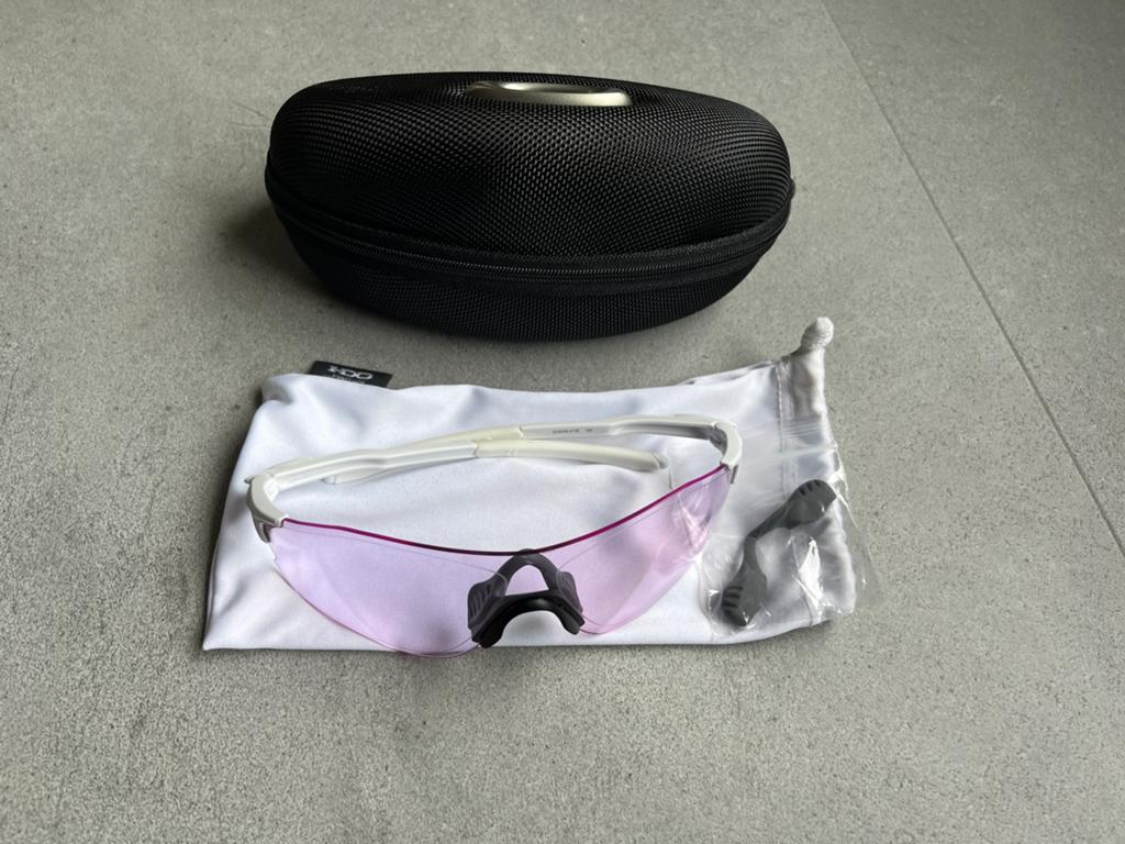 Oakley EVZero Path prizm low light 125, Sieraden, Tassen en Uiterlijk, Zonnebrillen en Brillen | Heren, Ophalen of Verzenden, Zo goed als nieuw