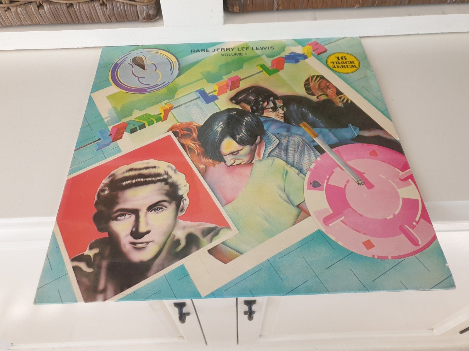 Rare Jerry Lee Lewis - 16 track album (lp), Cd's en Dvd's, Ophalen of Verzenden, Gebruikt, 12 inch, Poprock
