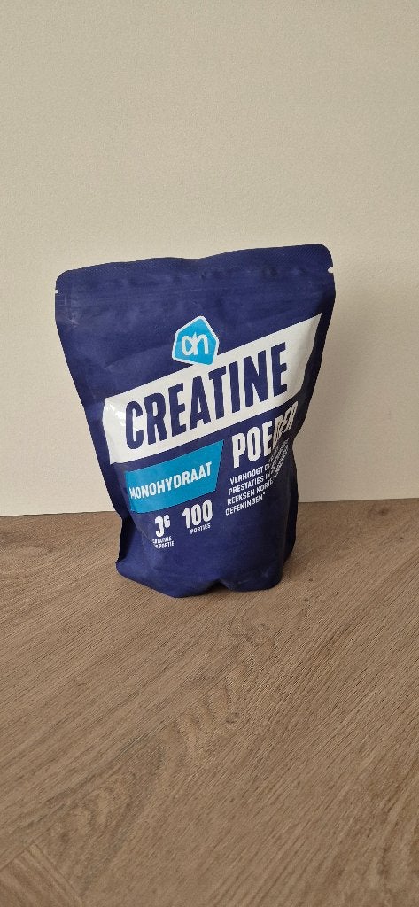 Nieuwe ongeopende zak creatine poeder Albert Heijn - 300 gr, Ophalen of Verzenden, Nieuw, Poeder of Drank
