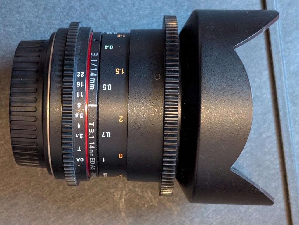 Diverse Samyang lenzen, koffer, metabones (Canon EF/Sony E), Ophalen, Gebruikt, Samyang, Overige typen